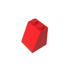 GOBRICKS GDS-620 Slope 65 2 x 2 x 2 with Bottom Tube - YWOBB