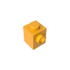 GOBRICKS GDS-635  Modified 1 x 1 with Stud on Side - YWOBB