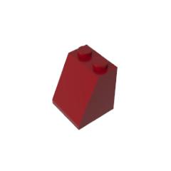 GOBRICKS GDS-620 Slope 65 2 x 2 x 2 with Bottom Tube - YWOBB