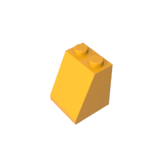 GOBRICKS GDS-620 Slope 65 2 x 2 x 2 with Bottom Tube - YWOBB