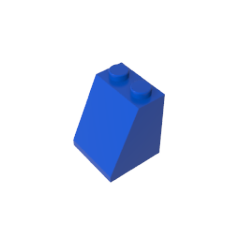 GOBRICKS GDS-620 Slope 65 2 x 2 x 2 with Bottom Tube - YWOBB