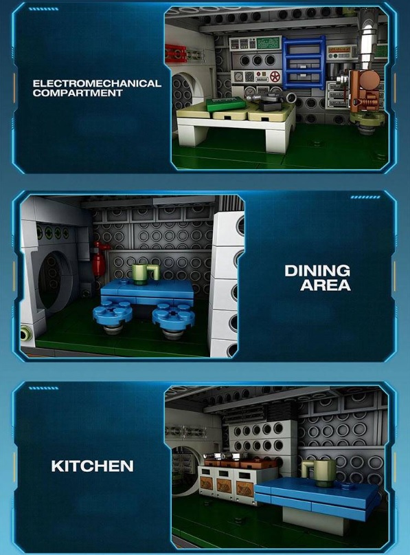 Reobrix 33050 Undersea Boat Next-Generation Strategic U-Type Submarine - YWOBB