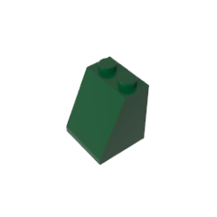 GOBRICKS GDS-620 Slope 65 2 x 2 x 2 with Bottom Tube - YWOBB