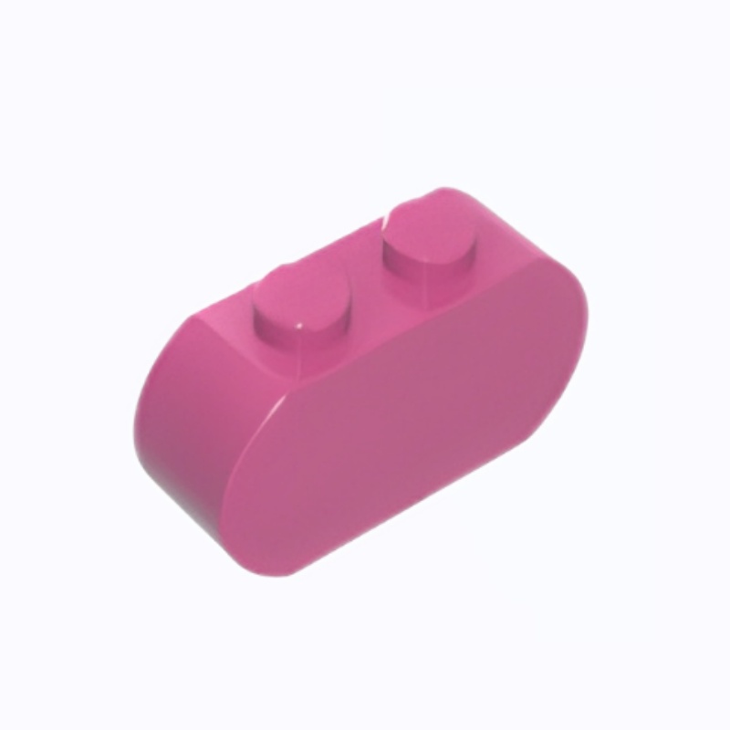 GOBRICKS GDS-90336 Brick Modified 1 x 3 with Round Ends - YWOBB