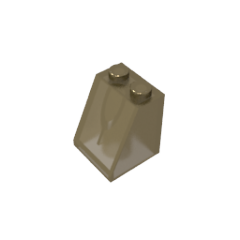 GOBRICKS GDS-620 Slope 65 2 x 2 x 2 with Bottom Tube - YWOBB