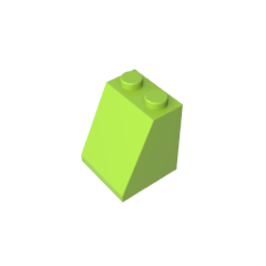 GOBRICKS GDS-620 Slope 65 2 x 2 x 2 with Bottom Tube - YWOBB