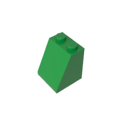 GOBRICKS GDS-620 Slope 65 2 x 2 x 2 with Bottom Tube - YWOBB