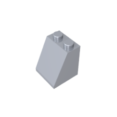 GOBRICKS GDS-620 Slope 65 2 x 2 x 2 with Bottom Tube - YWOBB