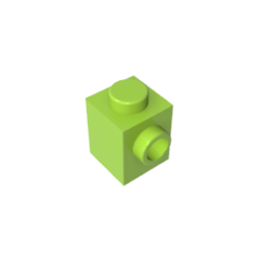 GOBRICKS GDS-635  Modified 1 x 1 with Stud on Side - YWOBB