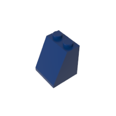 GOBRICKS GDS-620 Slope 65 2 x 2 x 2 with Bottom Tube - YWOBB