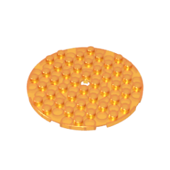 GOBRICKS GDS-90289 Plate Round 8 x 8 with Hole - YWOBB