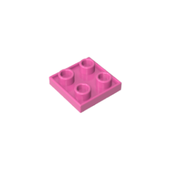 GOBRICKS GDS-90248 Double Side Tile Modified 2 x 2 Inverted - YWOBB