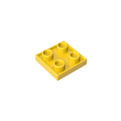 GOBRICKS GDS-90248 Double Side Tile Modified 2 x 2 Inverted - YWOBB