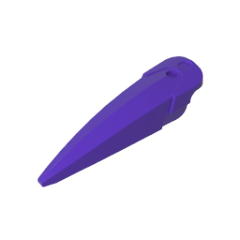 GOBRICKS GDS-90240 Hero Factory Weapon Blade Wide Curved - YWOBB