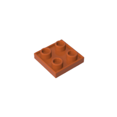 GOBRICKS GDS-90248 Double Side Tile Modified 2 x 2 Inverted - YWOBB