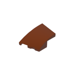 GOBRICKS GDS-90253 Wedge 3 x 2 Left No Studs - YWOBB