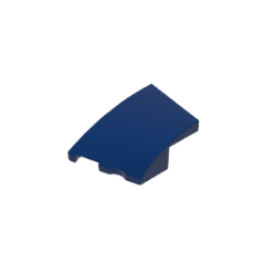 GOBRICKS GDS-90253 Wedge 3 x 2 Left No Studs - YWOBB