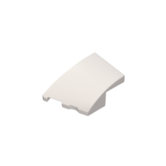 GOBRICKS GDS-90253 Wedge 3 x 2 Left No Studs - YWOBB