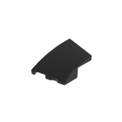 GOBRICKS GDS-90253 Wedge 3 x 2 Left No Studs - YWOBB