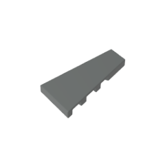 GOBRICKS GDS-90030 2 x 4 Wedge Panel ( Right ) - YWOBB