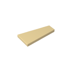 GOBRICKS GDS-90029 2 x 4 Wedge Panel ( Left ) - YWOBB
