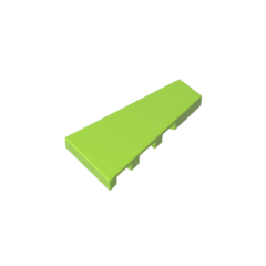 GOBRICKS GDS-90030 2 x 4 Wedge Panel ( Right ) - YWOBB