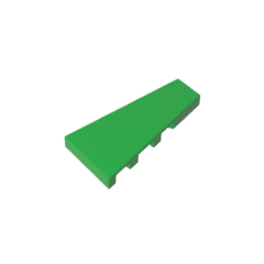 GOBRICKS GDS-90030 2 x 4 Wedge Panel ( Right ) - YWOBB