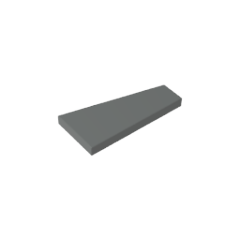 GOBRICKS GDS-90029 2 x 4 Wedge Panel ( Left ) - YWOBB