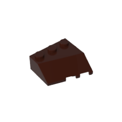 GOBRICKS GDS-90044 Wedge 3 x 3 Sloped Left - YWOBB