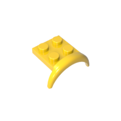 GOBRICKS GDS-90051 Vehicle Mudguard 3 x 3 x 1 with Arch Round - YWOBB