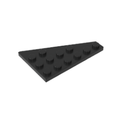 GOBRICKS GDS-90046 Wedge Plate 6 x 4 Left - YWOBB