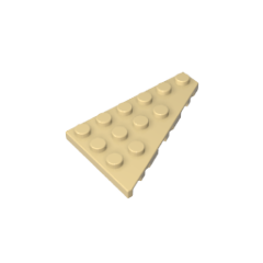 GOBRICKS GDS-90047 Wedge Plate 6 x 4 Right - YWOBB