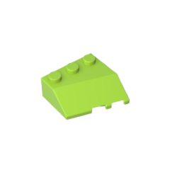 GOBRICKS GDS-90044 Wedge 3 x 3 Sloped Left - YWOBB