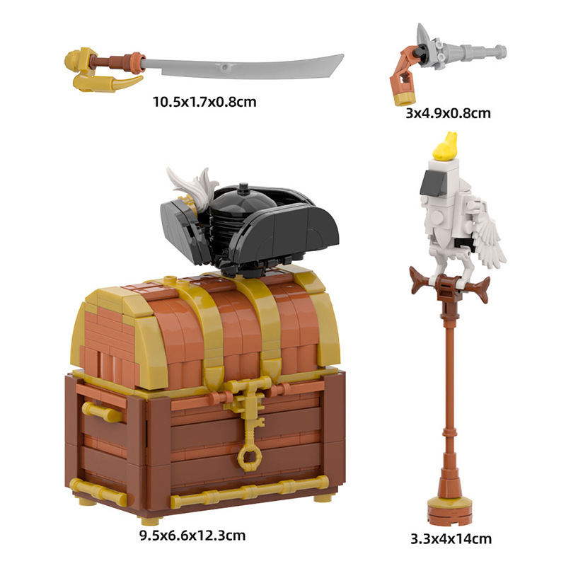 MOC 176205 Sea Dao Box Treasure Box Sea Dao - YWOBB
