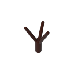 GOBRICKS GDS-90064 Plant Flower Stem with Bar and 3 Stems Long - YWOBB