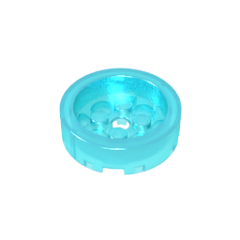 GOBRICKS GDS-90091 Round 4 x 4 with Recessed Center and Hole - YWOBB