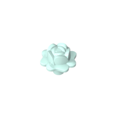 GOBRICKS GDS-90120 Friends Accessories Flower Rose with Pin - YWOBB