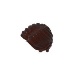 GOBRICKS GDS-90139 short wavy hair - YWOBB