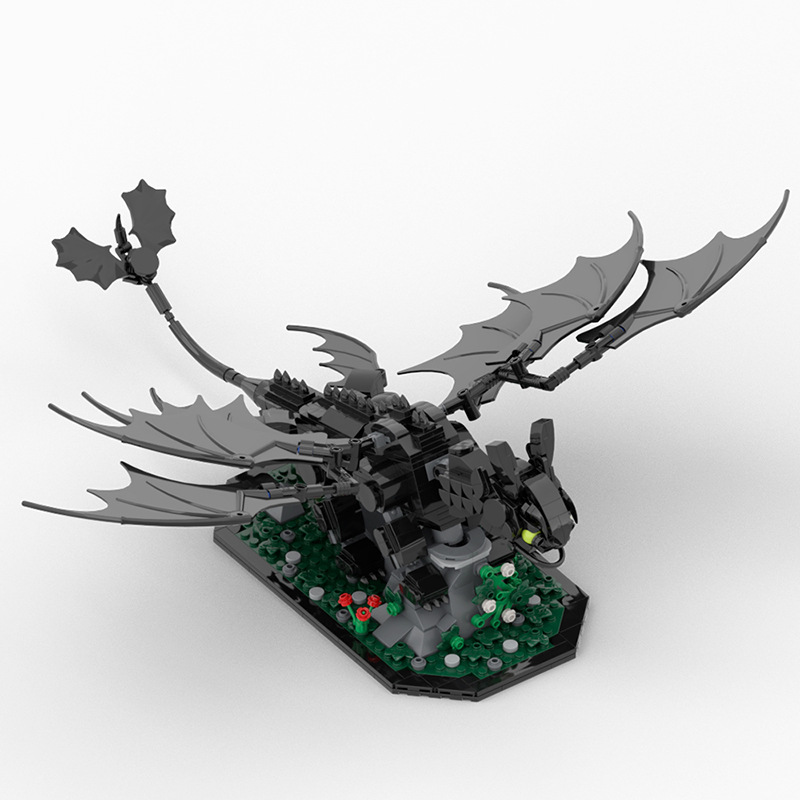 MOC 176571 Dragon Taming Master - Toothless Child - YWOBB