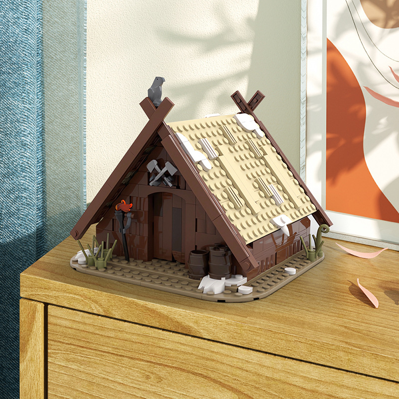 MOC 93063 Architectural Street View Viking Legend - YWOBB