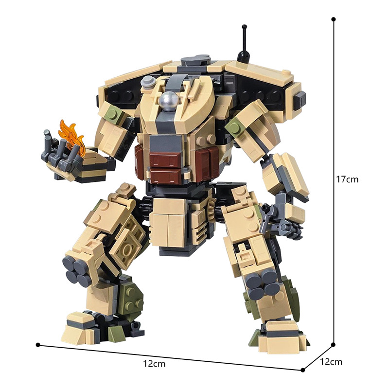MOC C10301Y01 Mech Titan Fall - scorched earth Titan - YWOBB