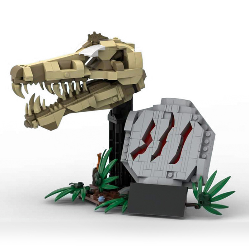 MOC 186989 Jurassic Park Dinosaur Fossil Tyrannosaurus Rex Head - YWOBB