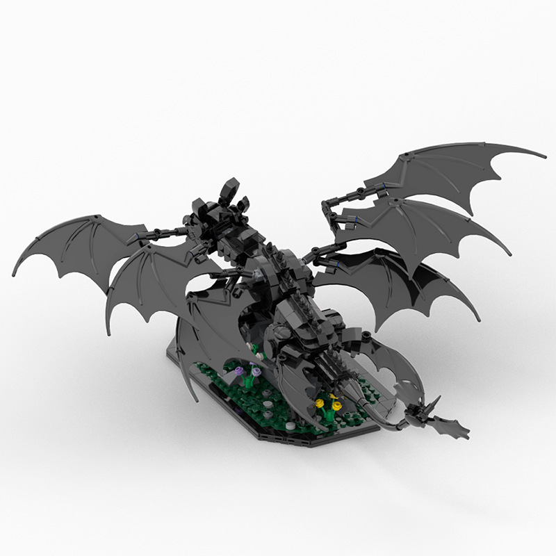 MOC 176571 Dragon Taming Master - Toothless Child - YWOBB