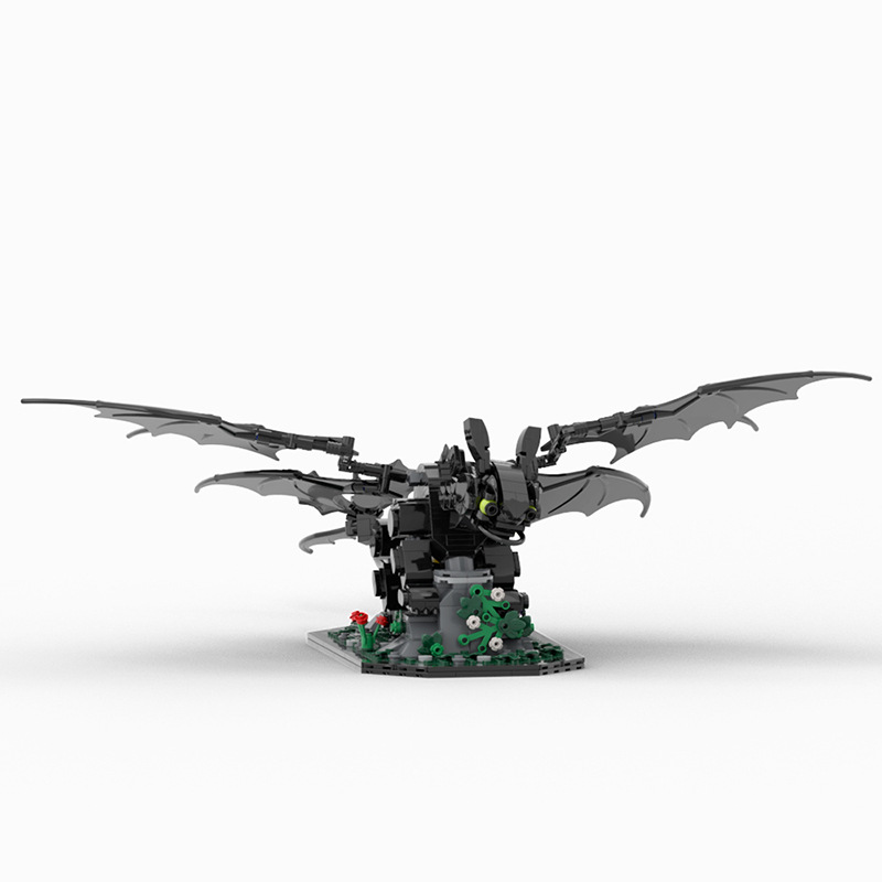 MOC 176571 Dragon Taming Master - Toothless Child - YWOBB
