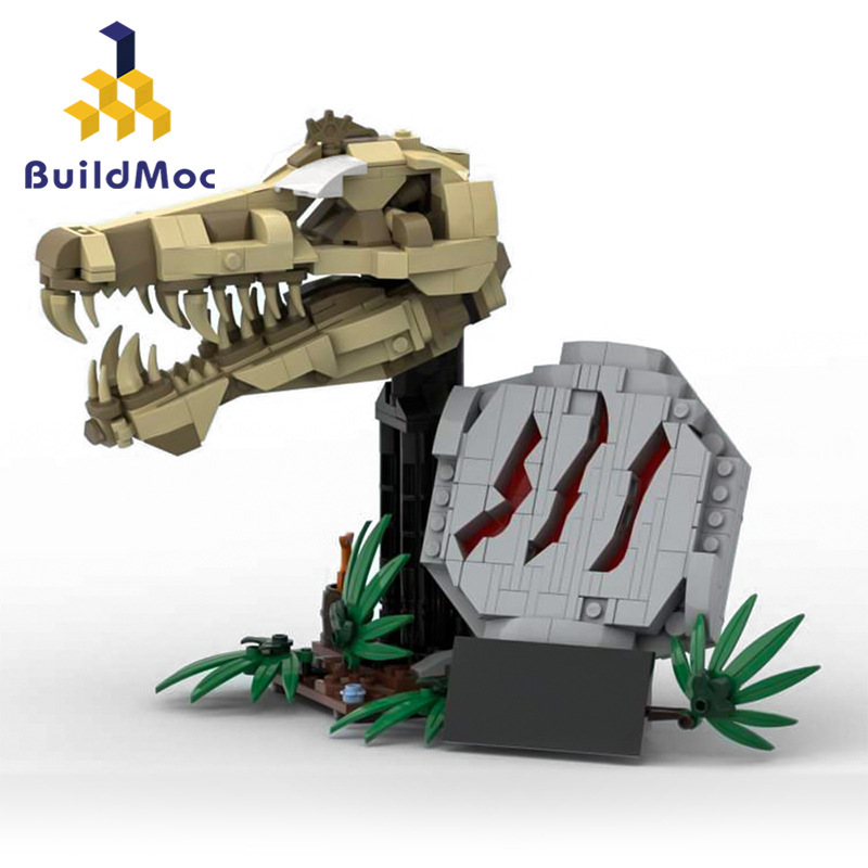 MOC 186989 Jurassic Park Dinosaur Fossil Tyrannosaurus Rex Head - YWOBB