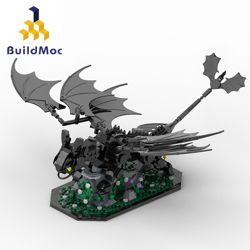 MOC 176571 Dragon Taming Master - Toothless Child - YWOBB