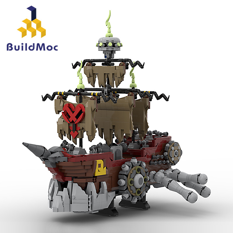 MOC 159076 Kingdom Hearts - Pirate Ship - YWOBB