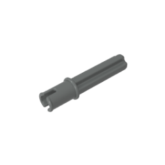 GOBRICKS GDS-90189 Technic Axle 2L with Pin without Friction Ridges - YWOBB