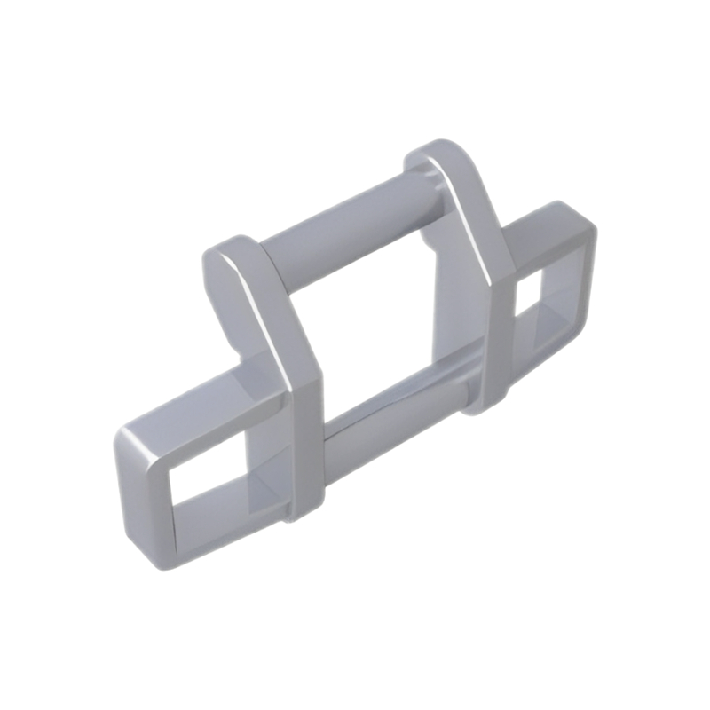 GOBRICKS GDS-90188 Bar 1 x 4 x 1 2/3 (Grille Guard / Push Bumper) - YWOBB