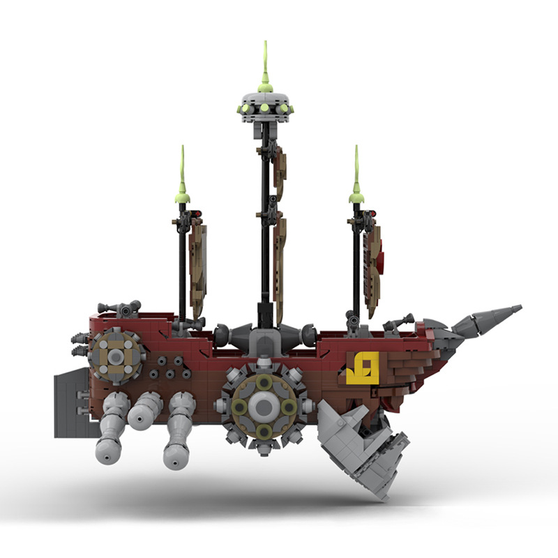 MOC 159076 Kingdom Hearts - Pirate Ship - YWOBB